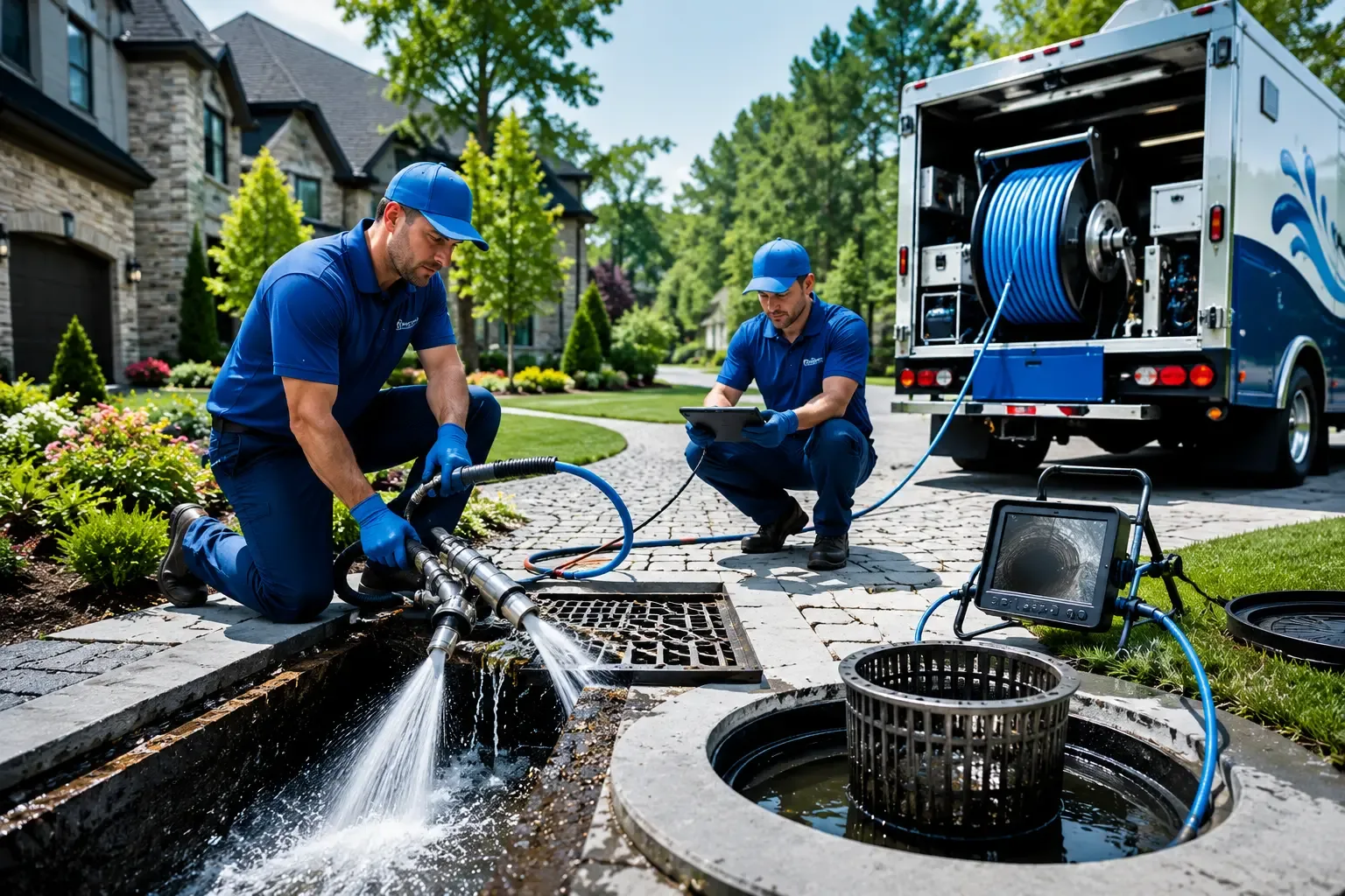 Local outdoor drain cleaning professionals in Hampton, KY