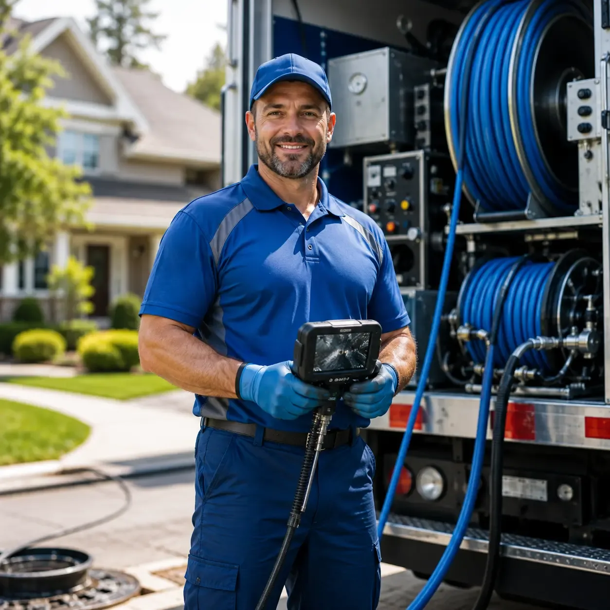 Local outdoor drain cleaning specialists in Hampton, KY